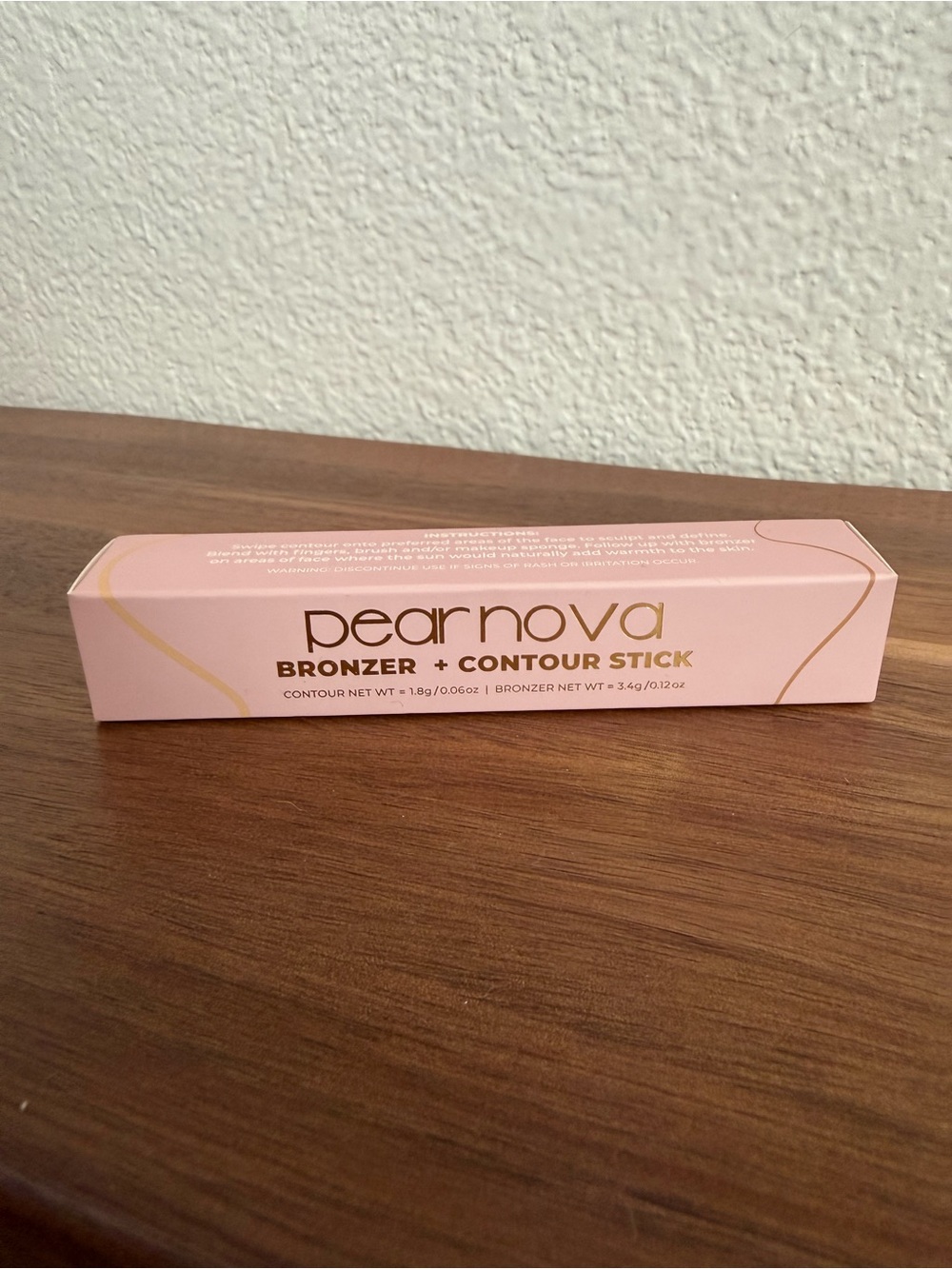 Pear Nova Bronzer + Contour Stick - Light